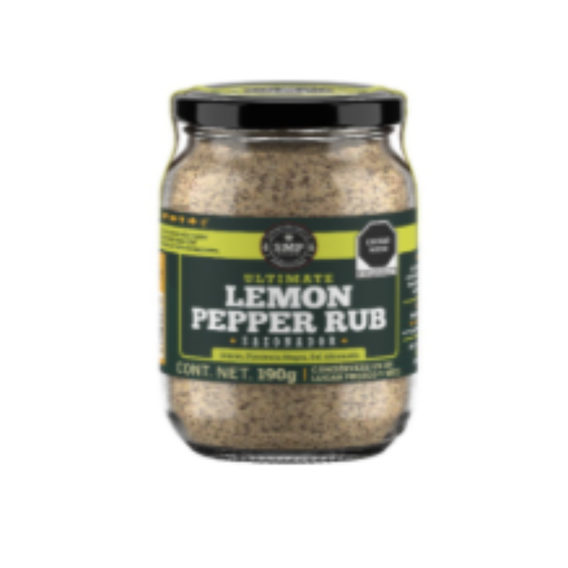 Ultimate Lemon Pepper Rub SMP 190 G
