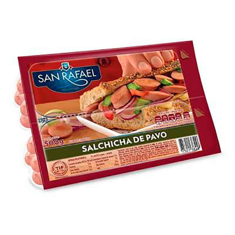 Salchicha Pavo San Rafael 500 g