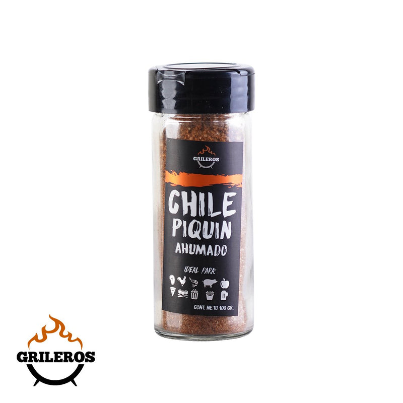 Sazonador Piquín Ahumado Grileros 100 g