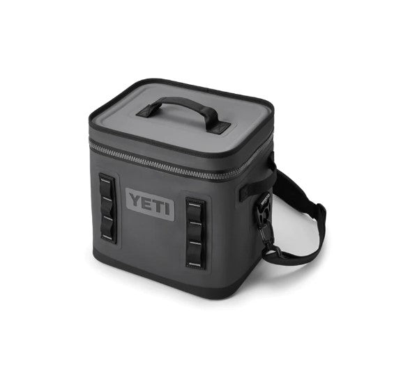 Hielera Suave Hopper Flip 12 Charcoal YETI